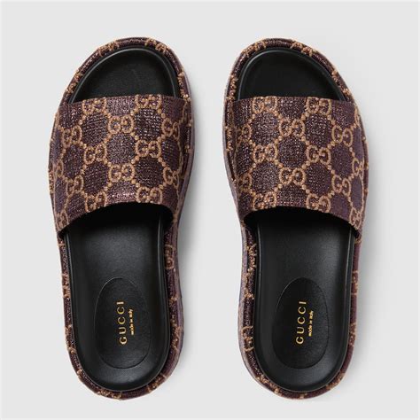 Gucci women's slides clearance sale